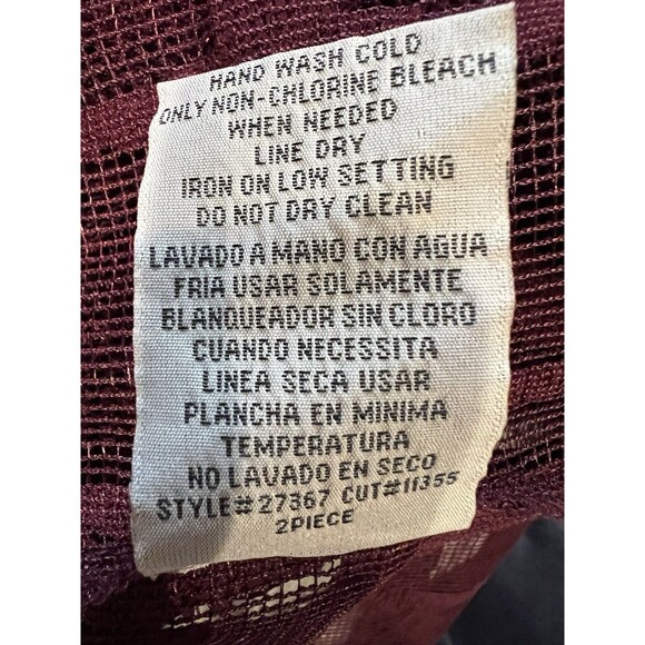 Maya Brooke 3/4 Sleeve Open Knit Midi Jacket Crimson Red Plus Size 20W - Picture 7 of 7